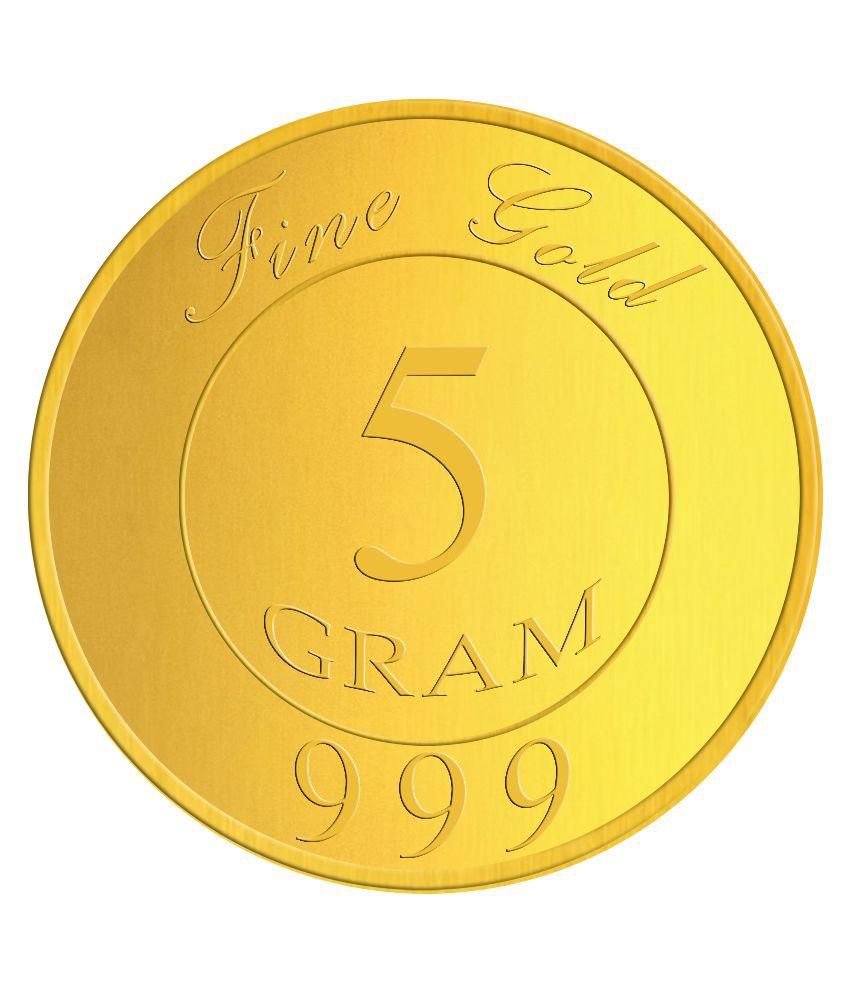 Atjewel 5 Gram 999 Gold Coin: Buy Atjewel 5 Gram 999 Gold Coin Online ...