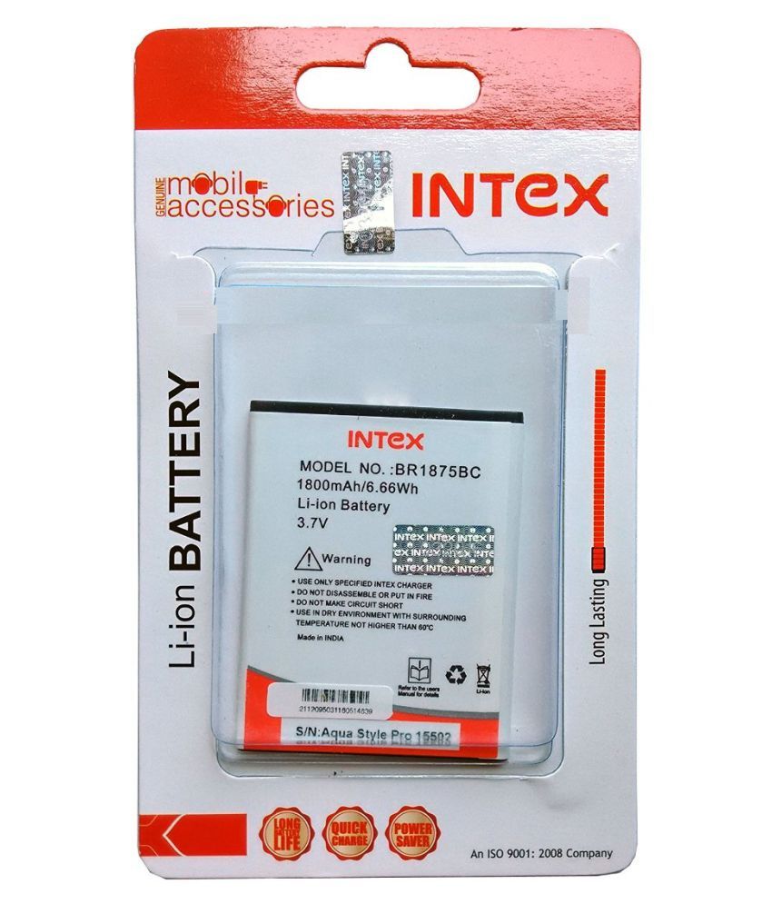 intex irist battery