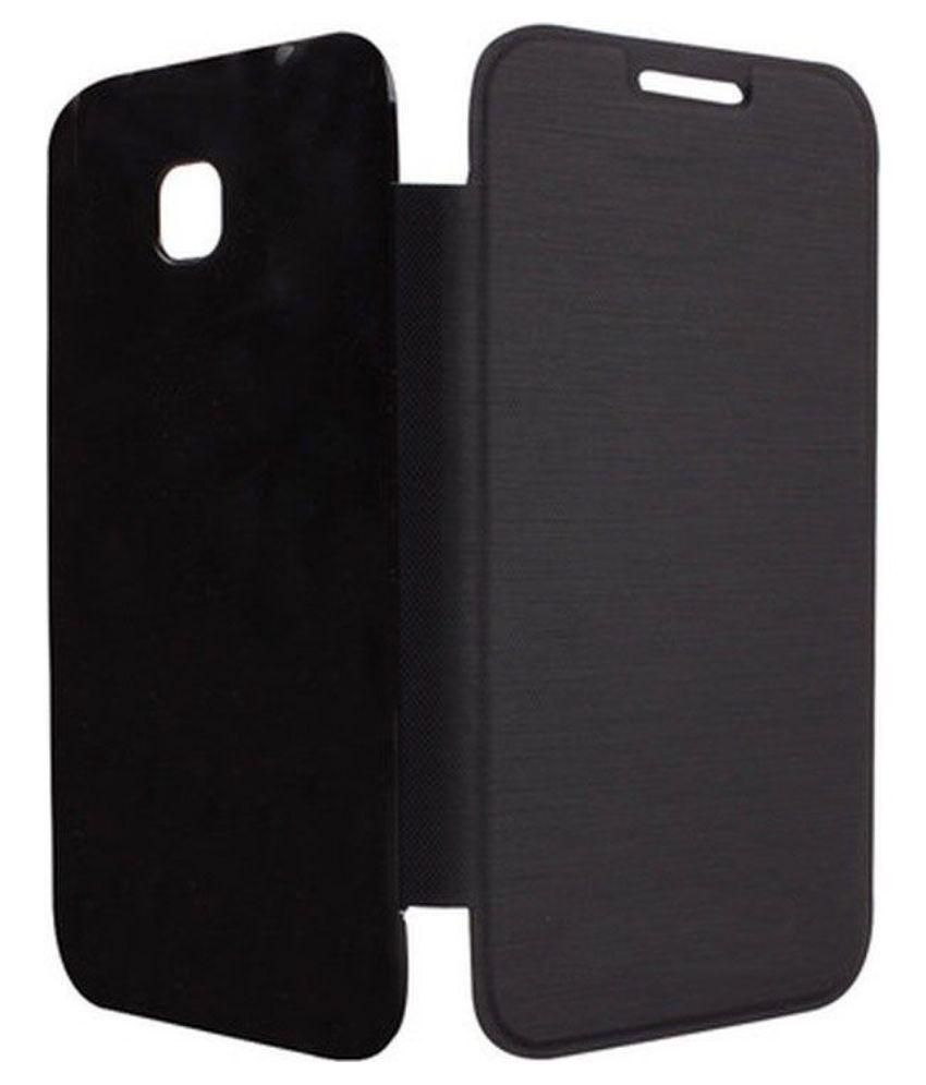 Vivo Y21 Flip Cover by KTC Black Flip Covers Online at Low Prices