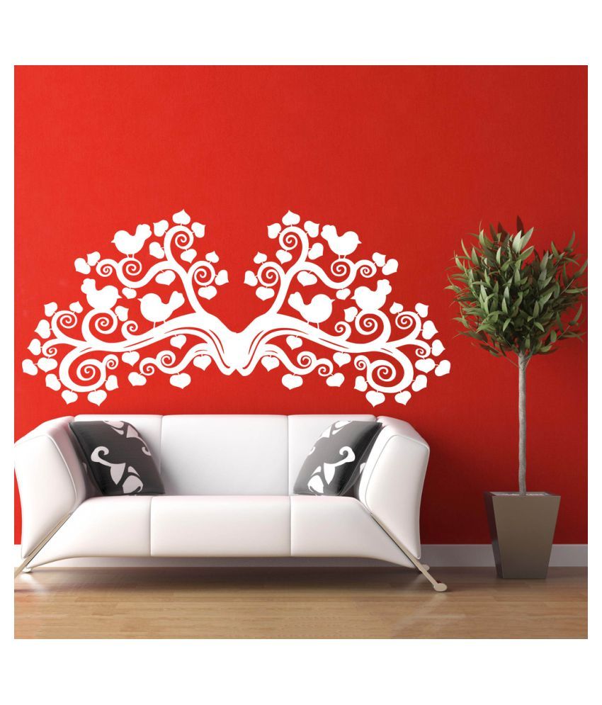     			Decor Villa Love Bird PVC Wall Stickers