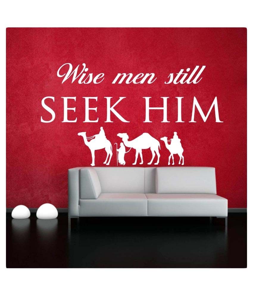     			Decor Villa Wish Men Still PVC Wall Stickers