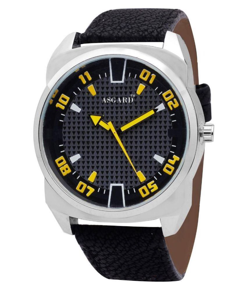 Asgard Black Analog Watch - Buy Asgard Black Analog Watch Online at