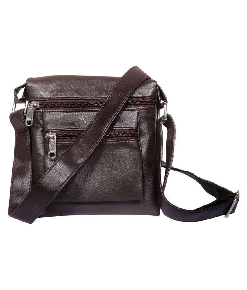 Leather World Brown Travel Pouch - Buy Leather World Brown Travel Pouch ...