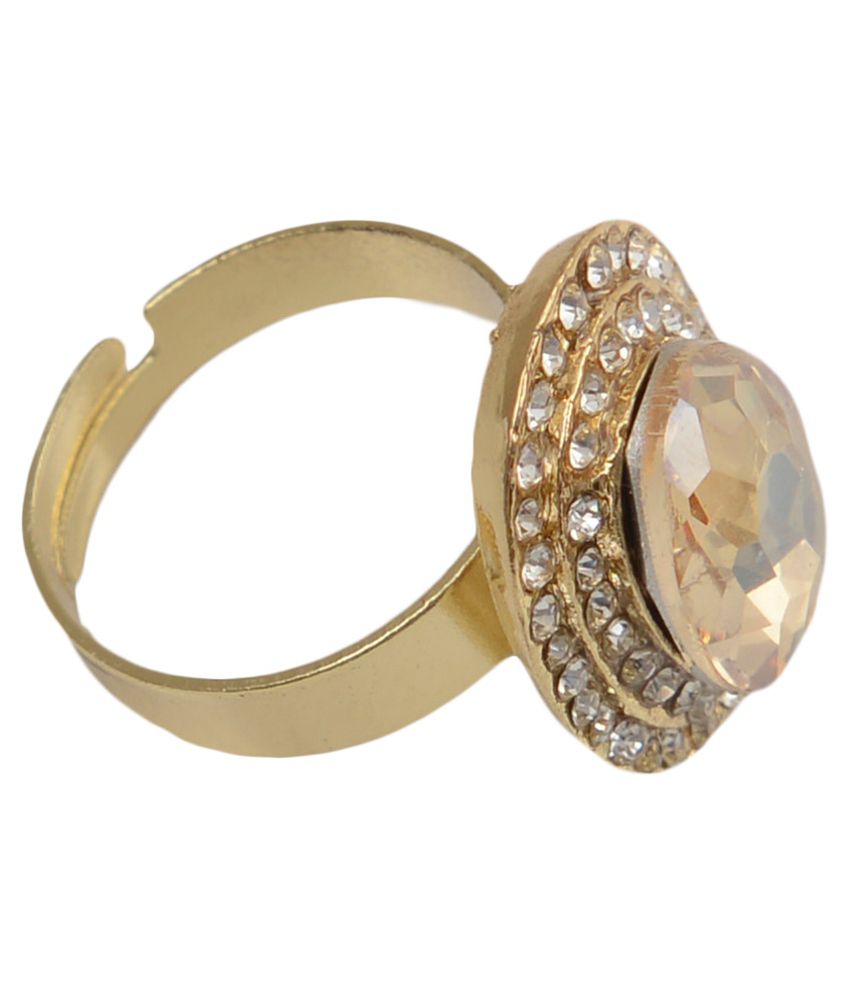 Taj Pearl Golden Ring: Buy Taj Pearl Golden Ring Online in India on ...
