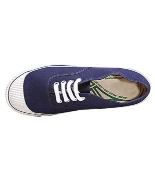blue canvas shoes for school