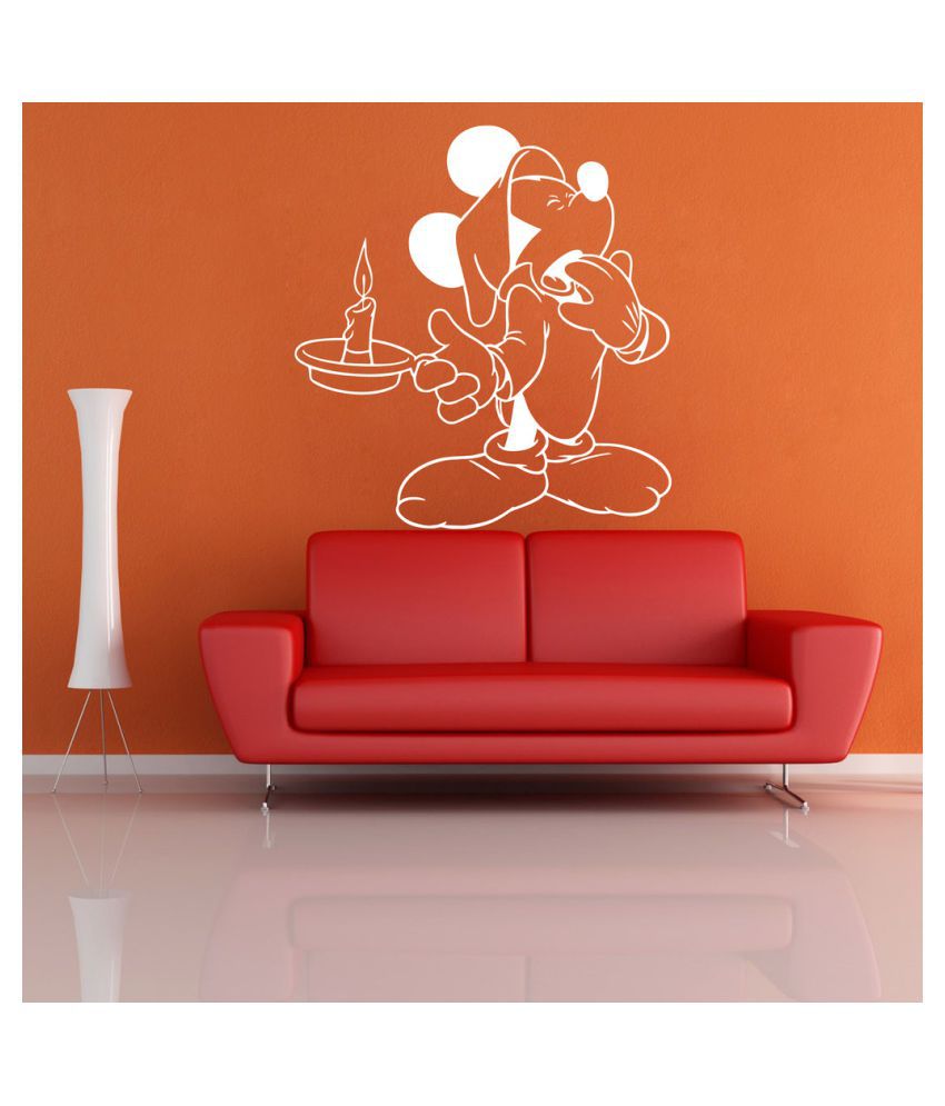     			Decor Villa Micky Mouse PVC Wall Stickers