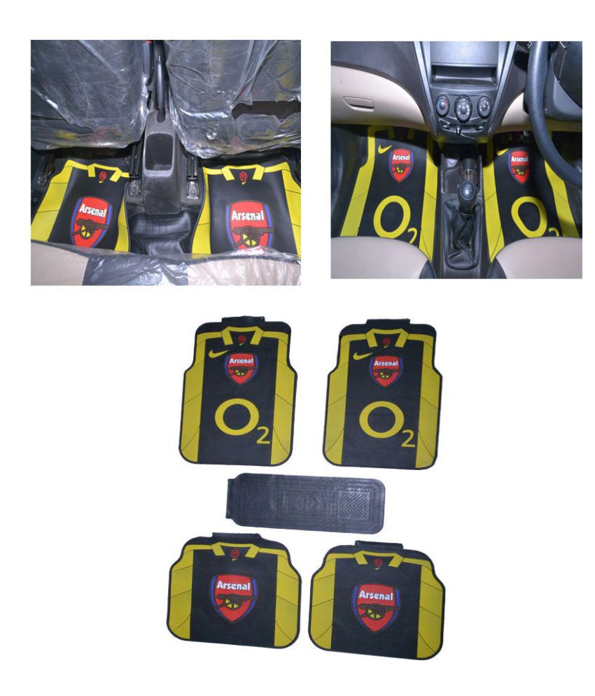 Takecare Arsenal Car Rubber Floor Mat Buy Takecare Arsenal Car