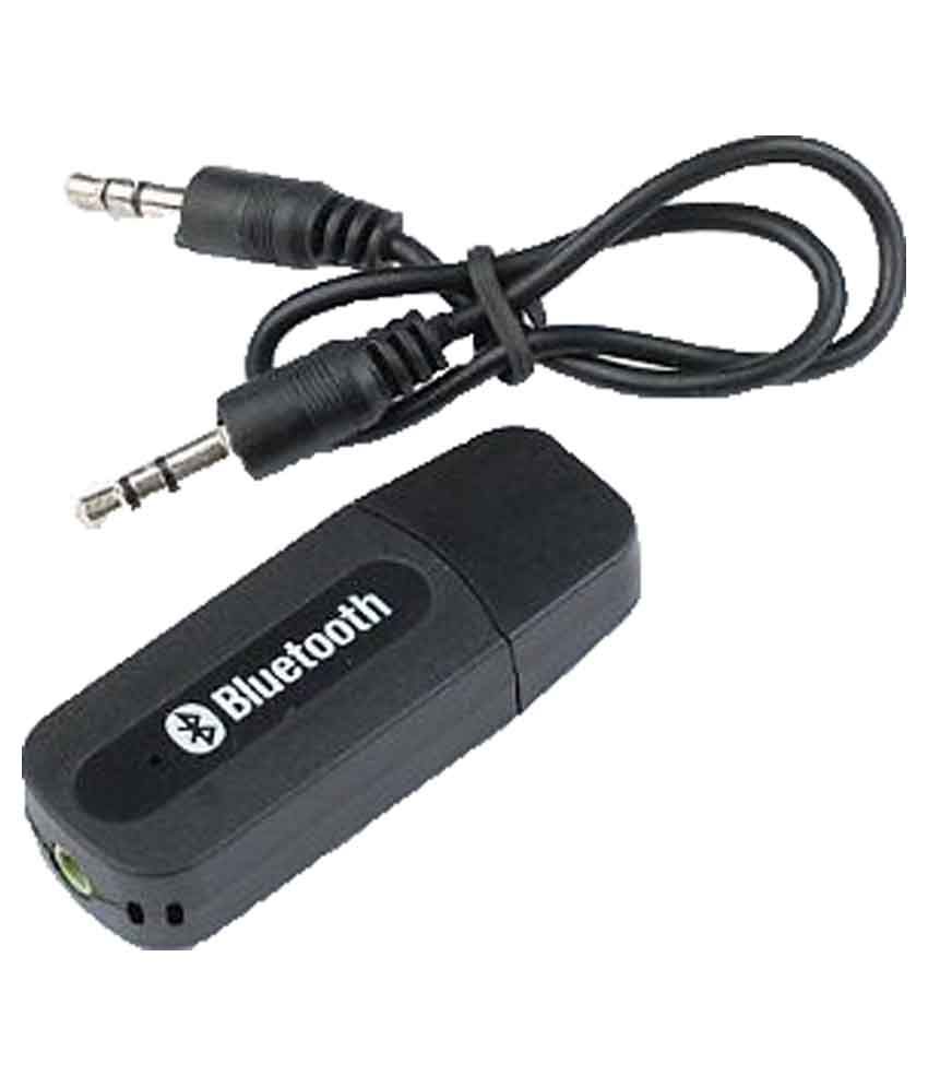     			De TechInn USB Bluetooth Stereo Audio Music Receiver 3.5mm Receiver & Transmitter - Black