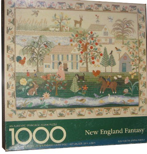 Springbok New England Fantasy 1000 Piece Puzzle