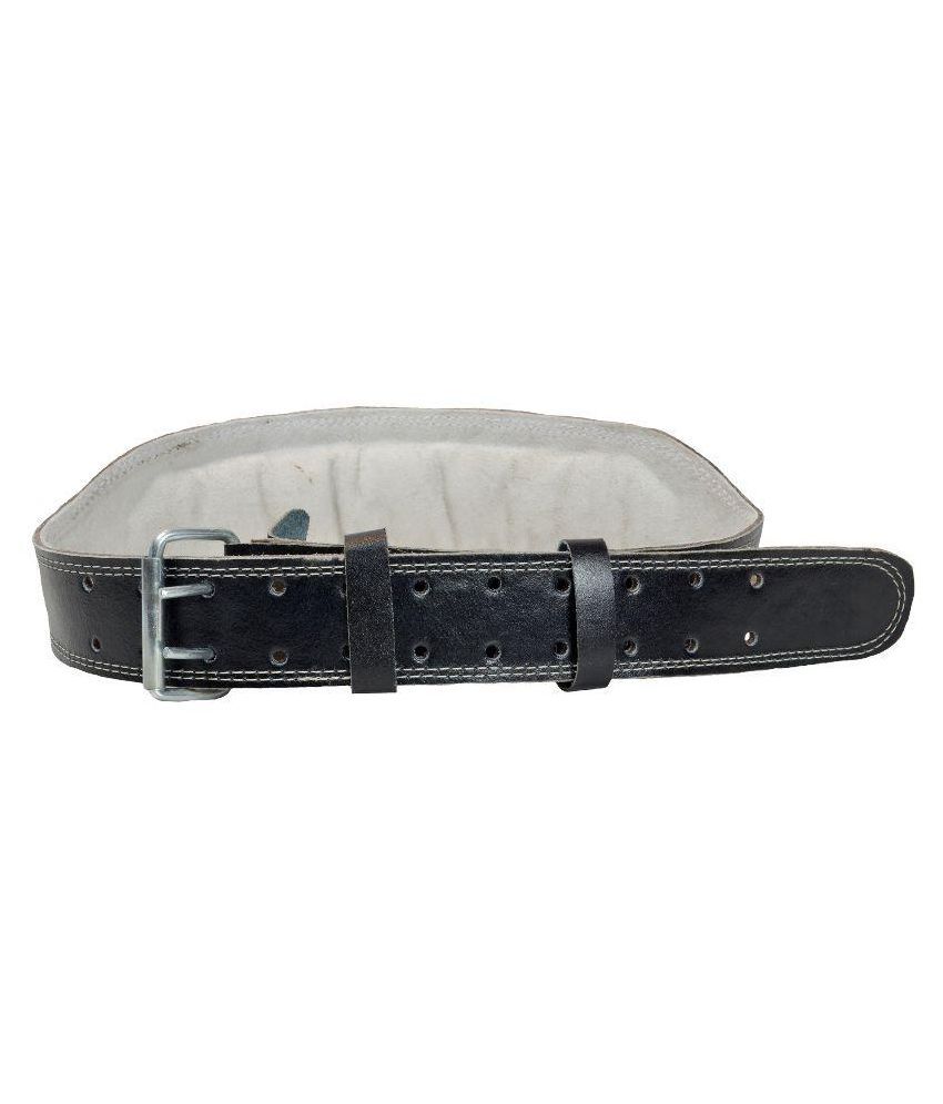 Espouse Black Gym Belt gym accessories gym equipment: Buy Online at