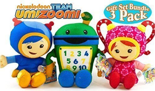 Team Umizoomi Plush Set - Bot, Geo, Milli - Buy Team Umizoomi Plush Set ...