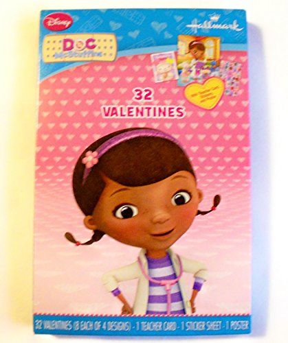 Disneys Doc Mcstuffins Valentines Cards 32 Count By Hallmark Classroom Exchange Stickers And Post Buy Disneys Doc Mcstuffins Valentines Cards 32 Count By Hallmark Classroom Exchange Stickers And Post Online At