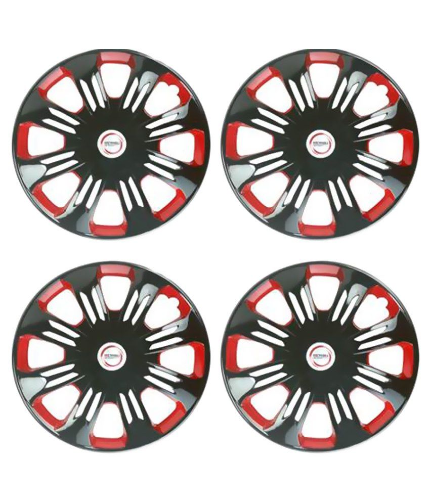 Hotwheelz Black and Red Car Wheel Cover Buy Hotwheelz Black and Red
