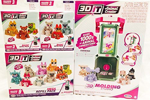 3 Dit Animal Creator 3 D Molding Studio Bundle W/ Mega Refill And 2 Basic Refills - Buy 3 Dit Animal Creator 3 D Molding Studio Bundle W/ Mega Refill And 2 3 Dit Animal Creator 3 D Molding Studio Bundle W/ Mega Refill And 2 Basic Refills - Buy 3 Dit Animal Creator 3 D Molding Studio Bundle W/ Mega Refill And 2