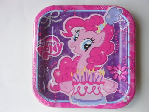 my little pony party plates