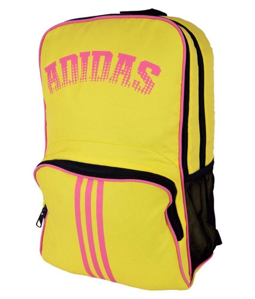 Adidas Yellow Backpack Buy Adidas Yellow Backpack Online at Low Price