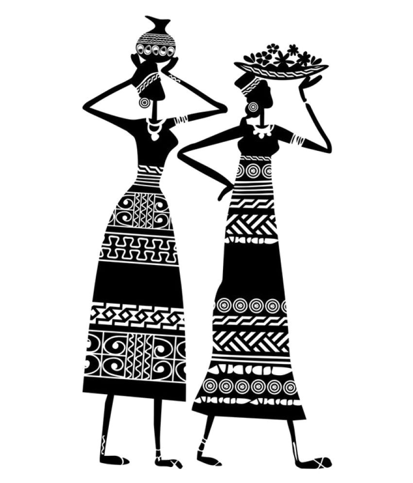  African tribal art drawings 