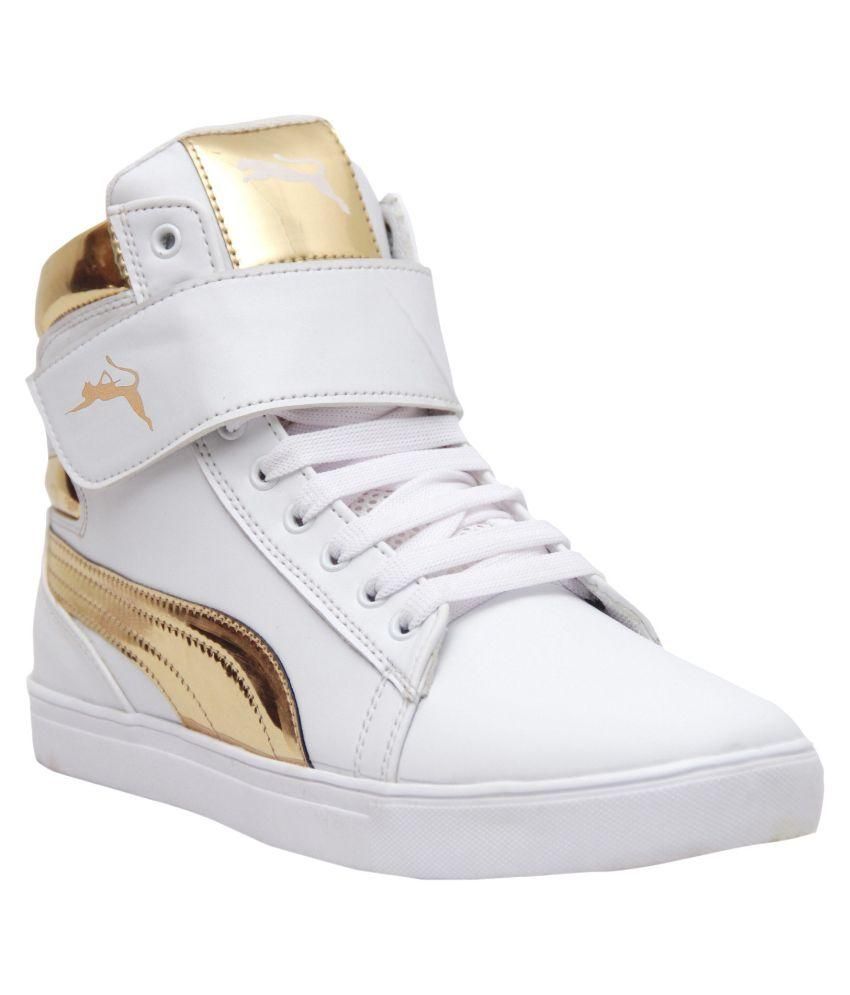 tiger white sneakers