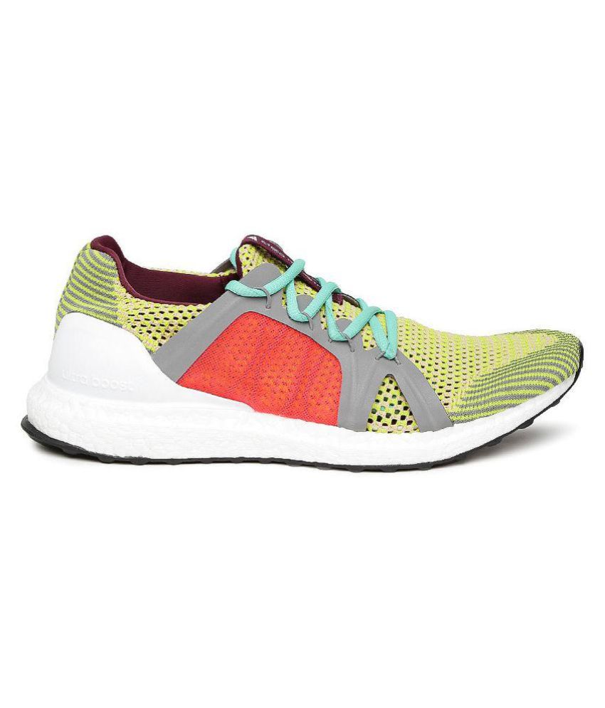 multi colored running shoes