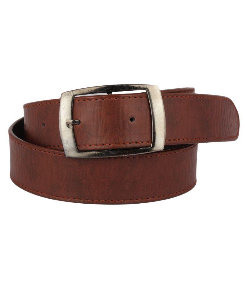 UC Brown Leather Formal Belts: Buy Online at Low Price in India - Snapdeal