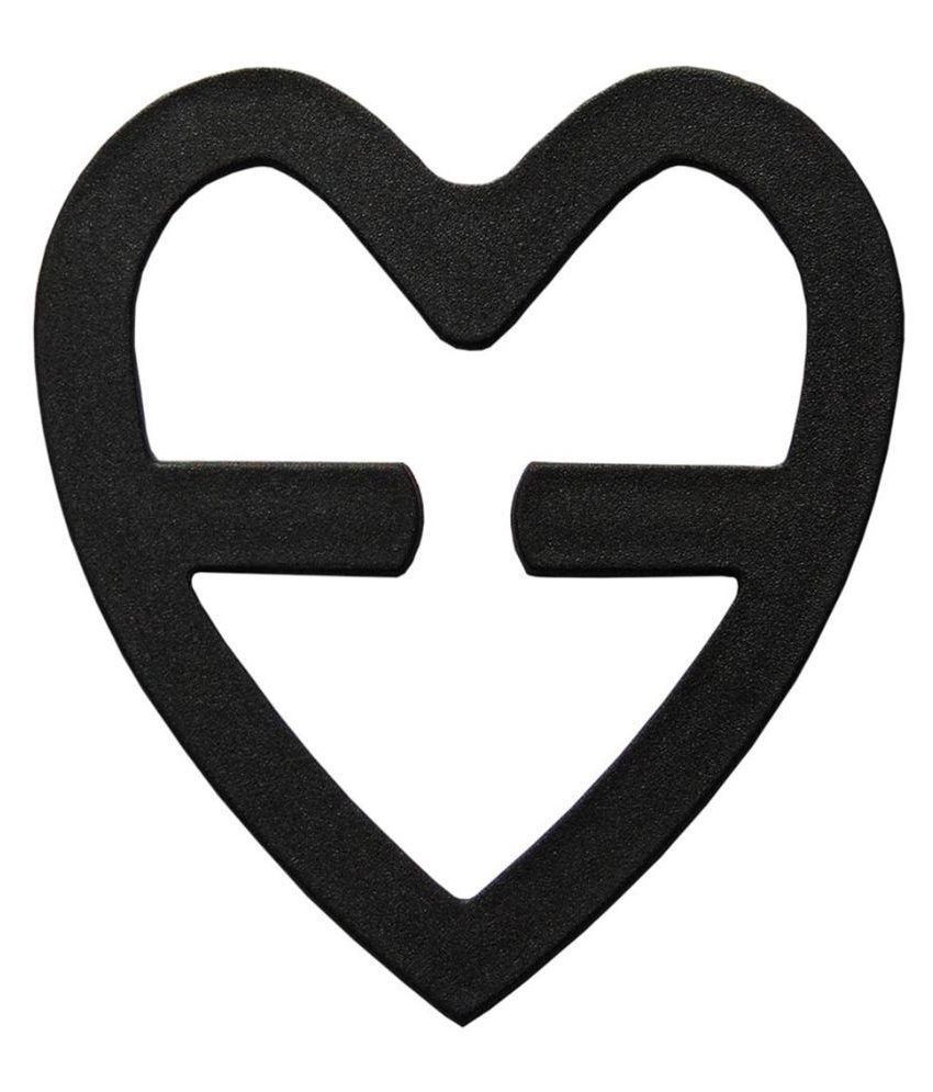 Buy Black Heart Shape Bra Strap Clips (Pack of 1) Online at Best Prices