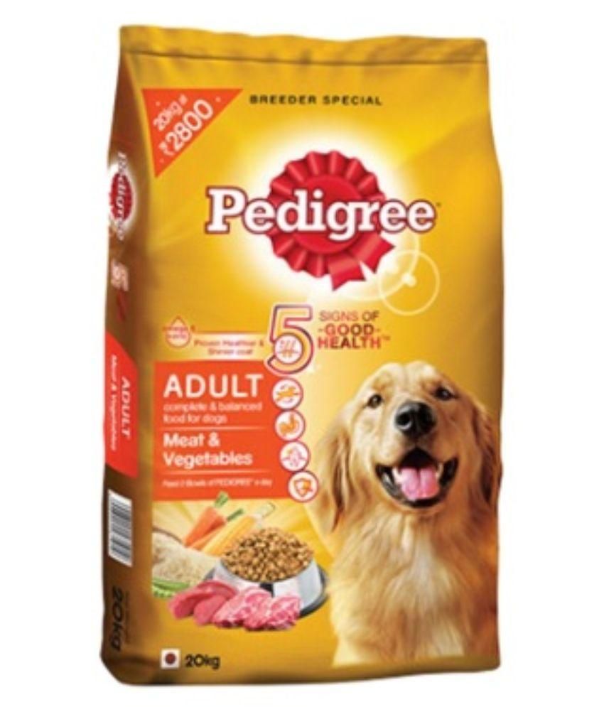 Pedigree Adult Meat & Vegetables 20 kg: Buy Pedigree Adult Meat ...