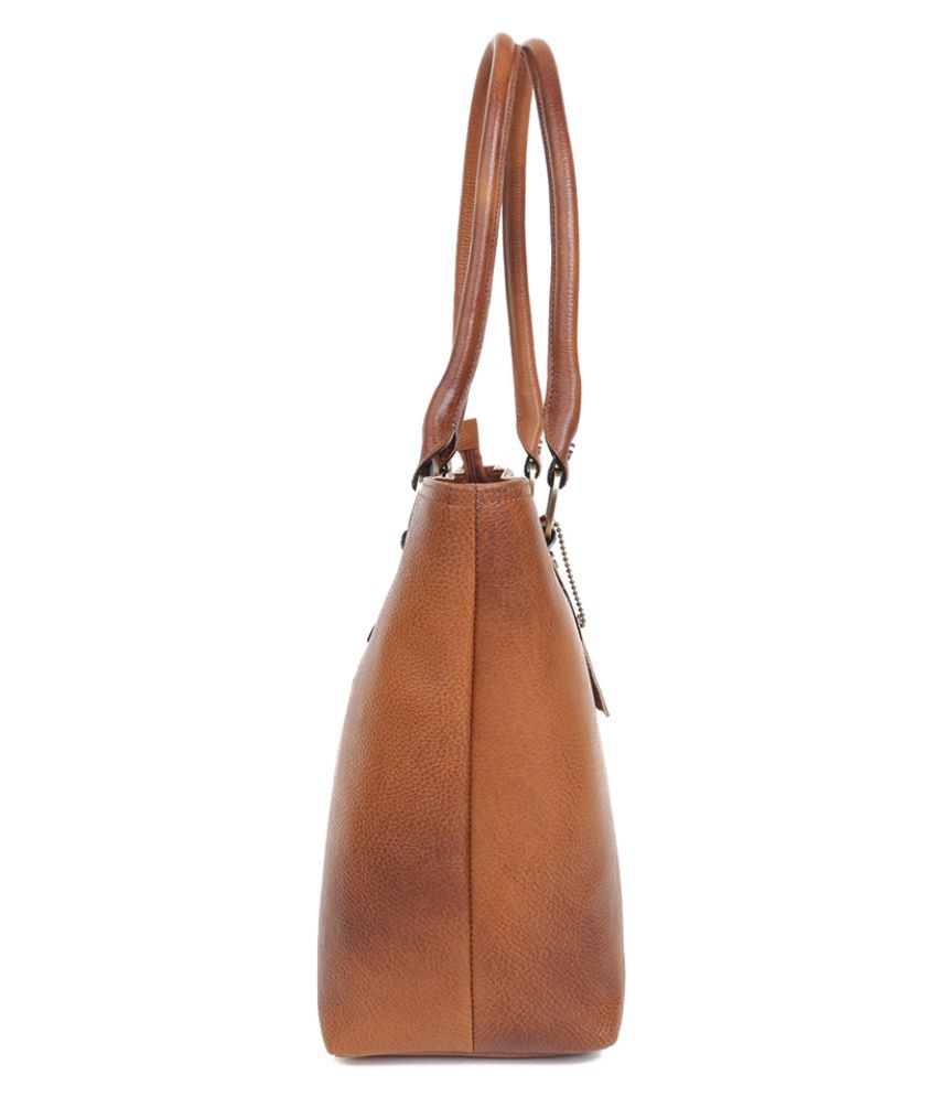 Bessel Brown Pure Leather Shoulder Bag - Buy Bessel Brown Pure Leather ...