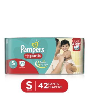 pampers pants small 40 pieces
