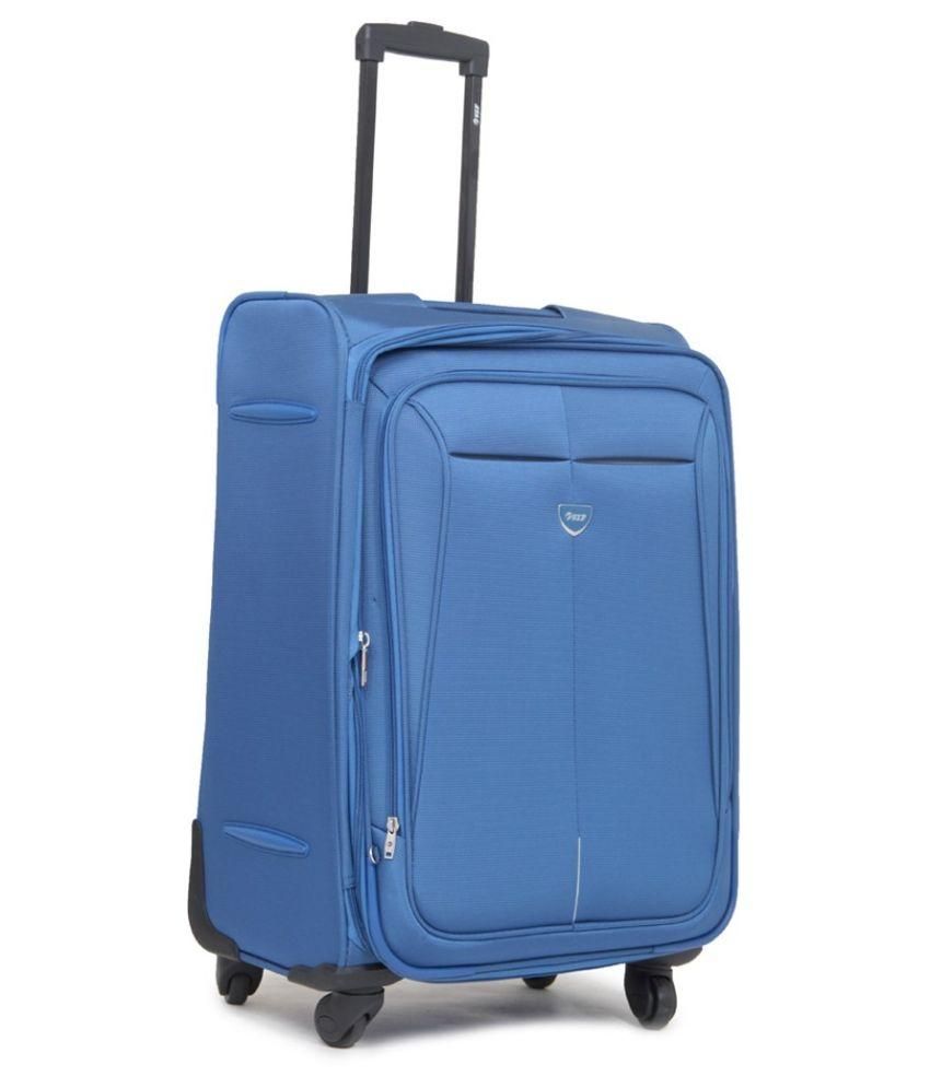 vip blue trolley bag