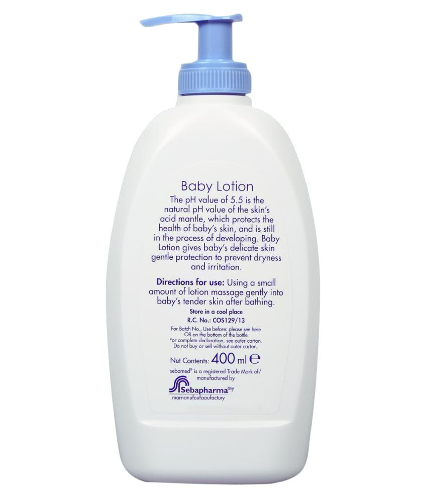 sebamed baby lotion 400ml price