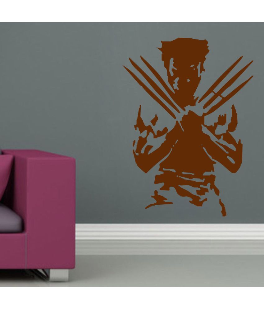     			Decor Villa The Wolverin PVC Wall Stickers