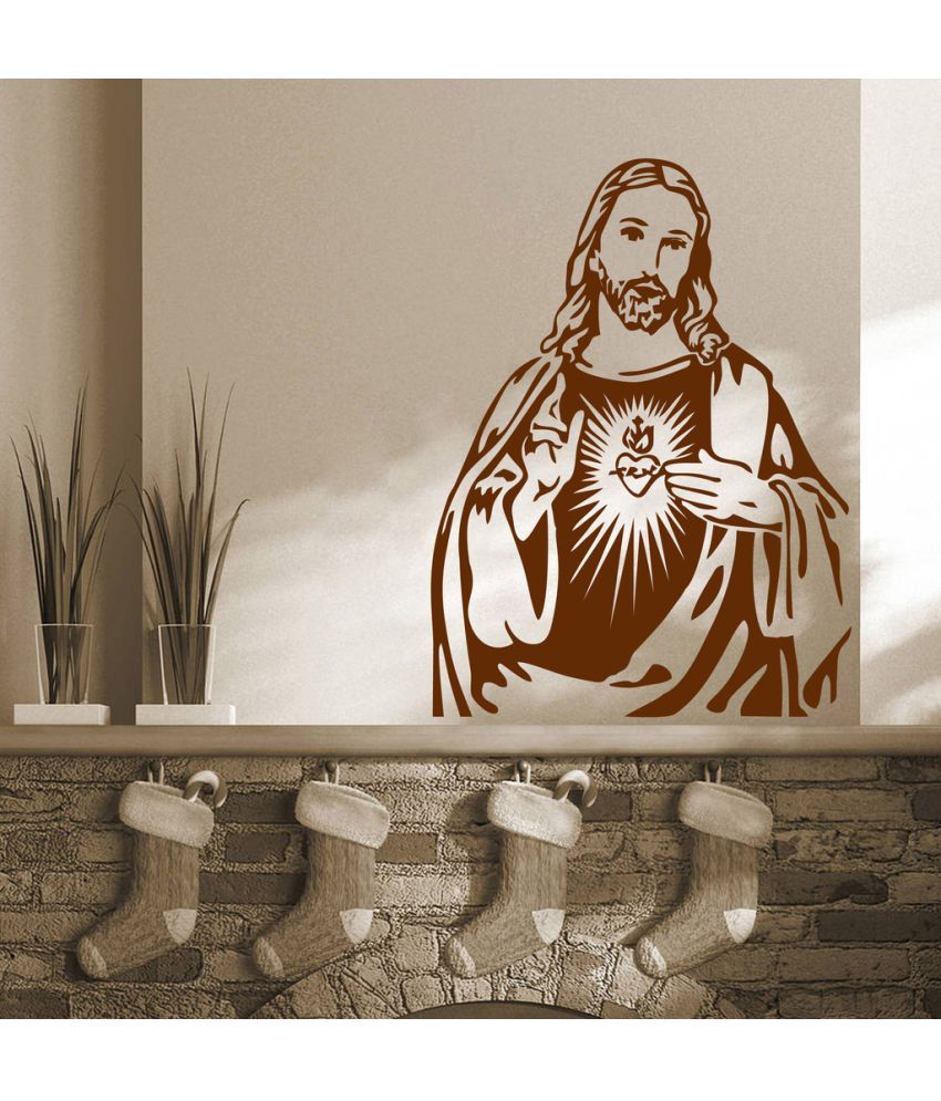     			Decor Villa Jesus PVC Wall Stickers