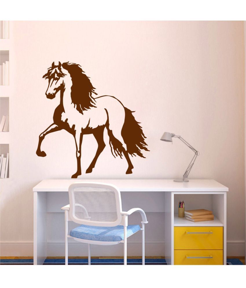     			Decor Villa Horse PVC Wall Stickers