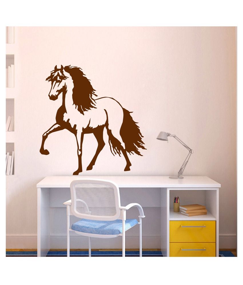     			Decor Villa Horse PVC Wall Stickers