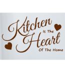 Decor Villa Kitchen Is The Heart PVC Wall Stickers