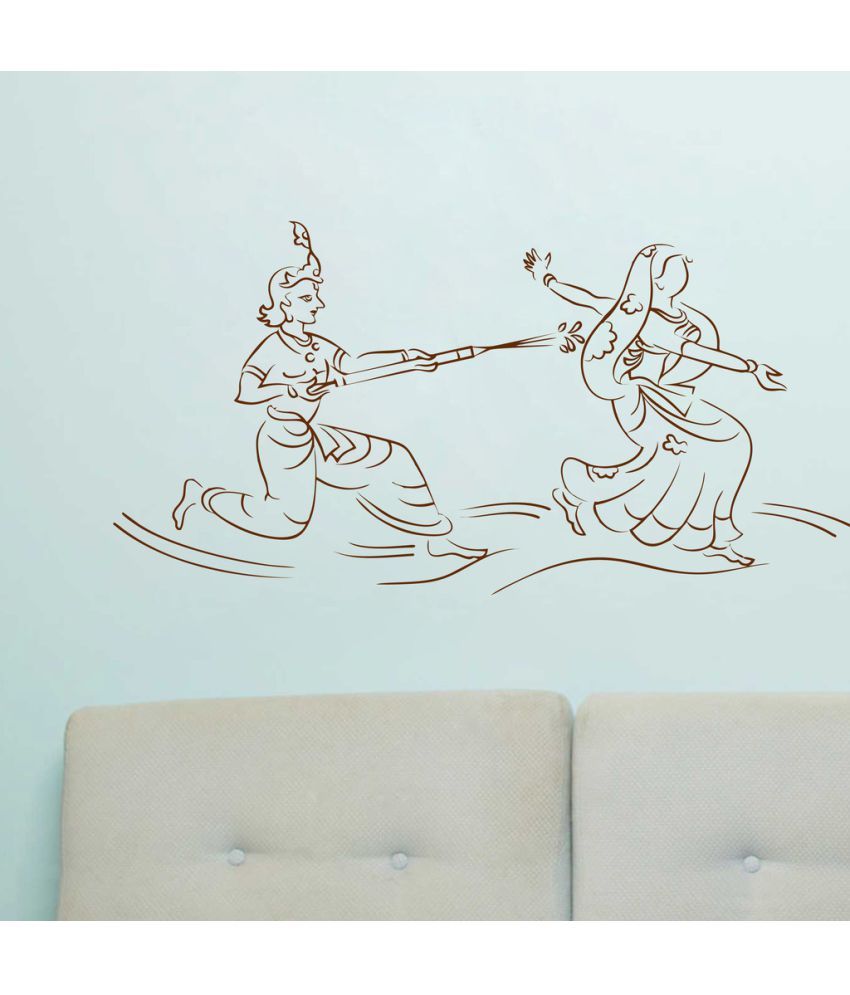     			Decor Villa Krishan Rangrasiya PVC Wall Stickers