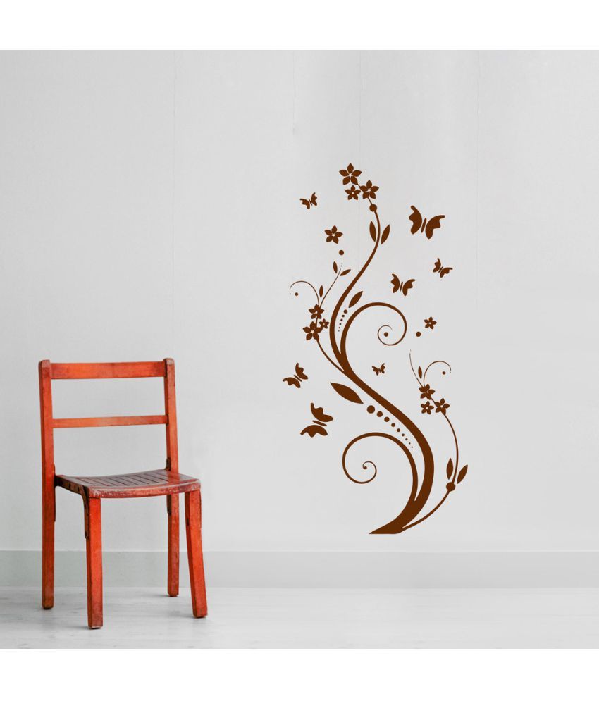     			Decor Villa Pretty Butterfly PVC Wall Stickers