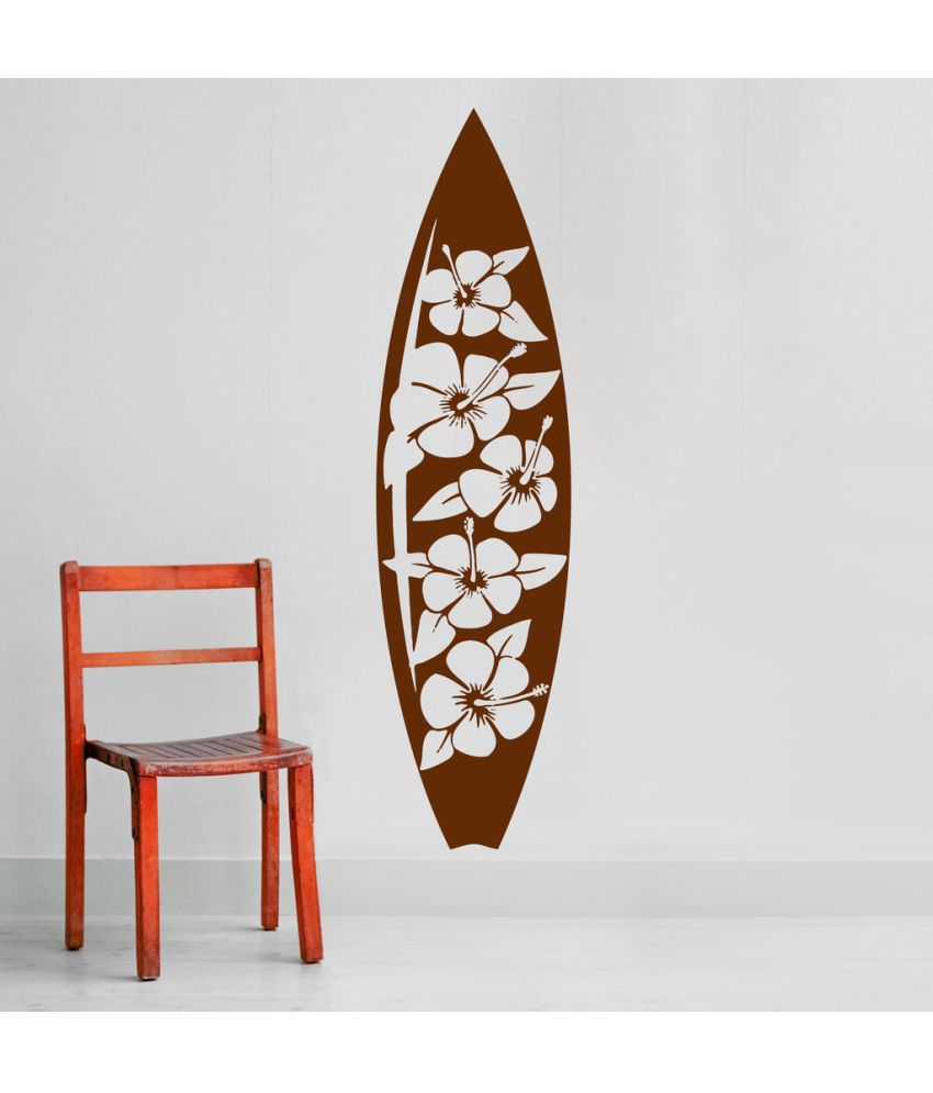     			Decor Villa The Surfboard PVC Wall Stickers