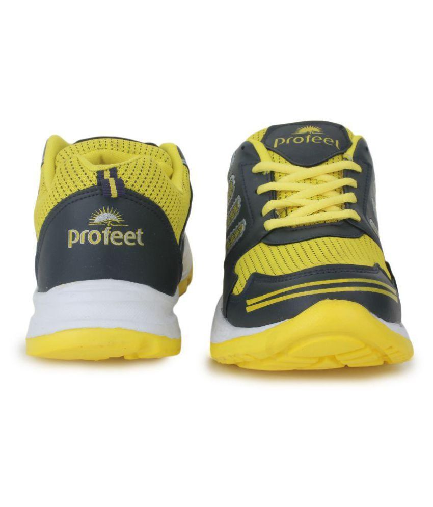 Profeet Yellow Running Shoes - Buy Profeet Yellow Running Shoes Online at  Best Prices in India on Snapdeal