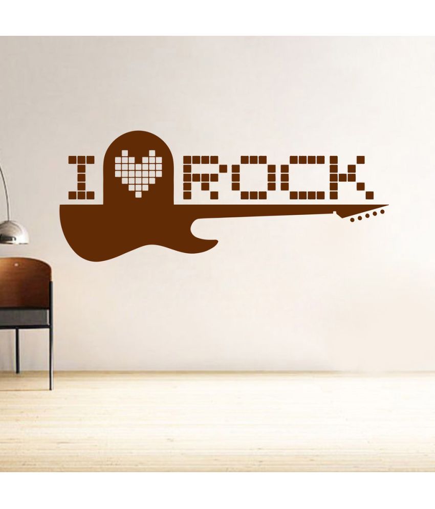     			Decor Villa Love rock PVC Wall Stickers