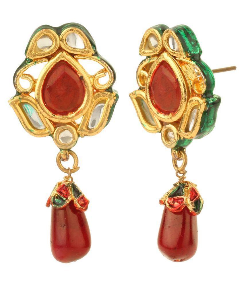 Dilan Jewels Multicolor Drop Earrings - Buy Dilan Jewels Multicolor ...