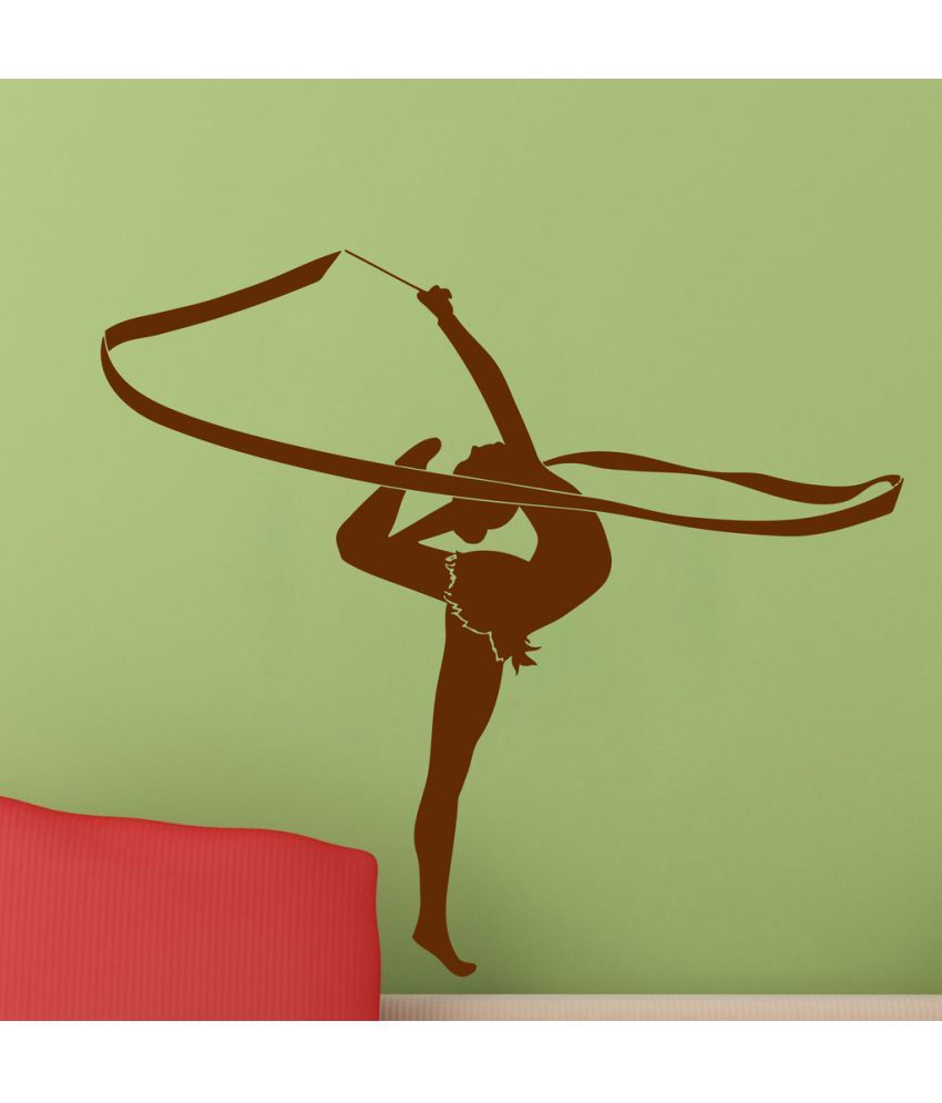     			Decor Villa Sports Dance PVC Wall Stickers