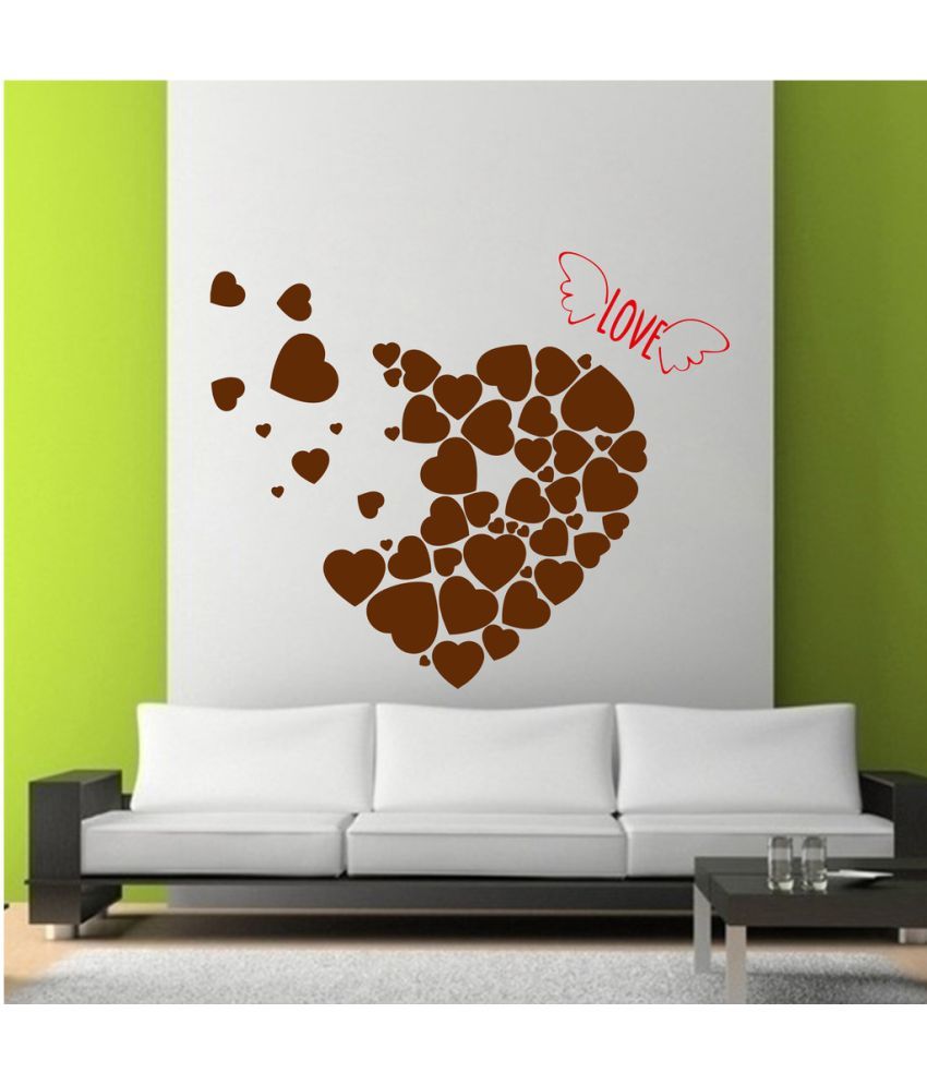     			Decor Villa Love Fly PVC Wall Stickers