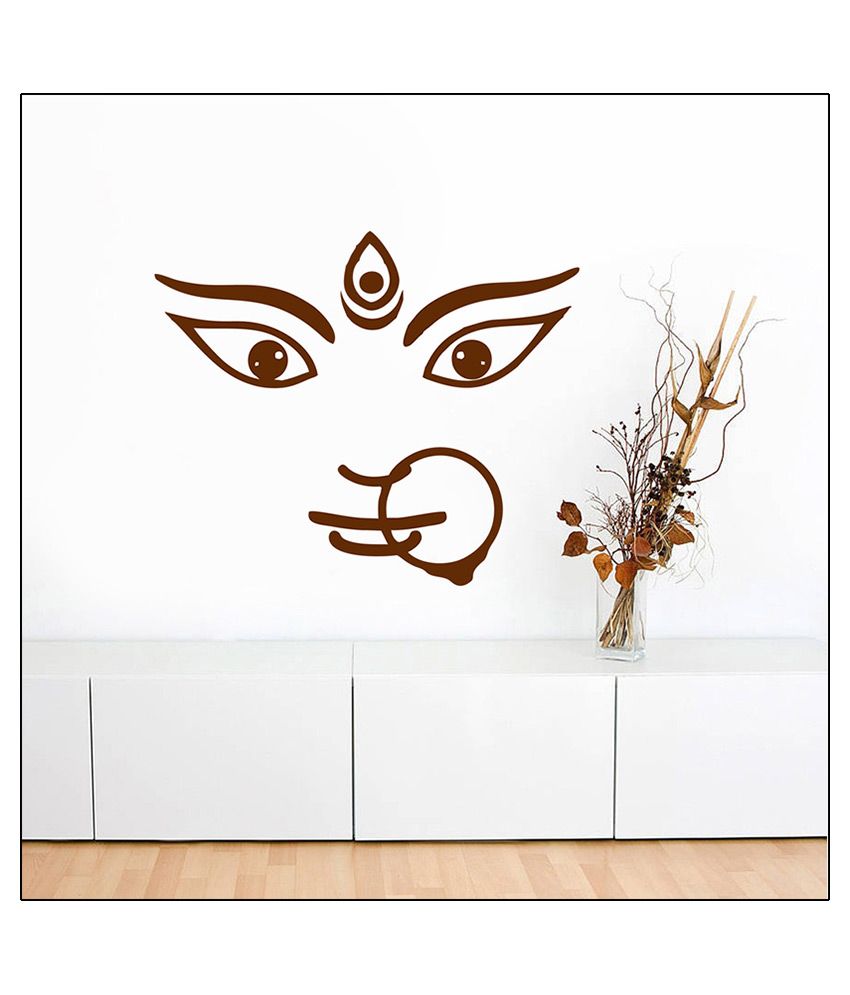     			Decor Villa Mata Ji PVC Wall Stickers