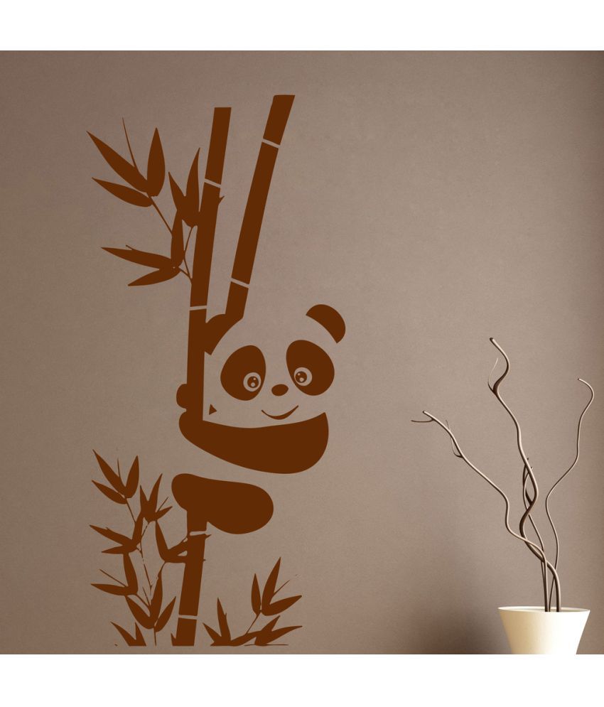     			Decor Villa Panda Bear PVC Wall Stickers