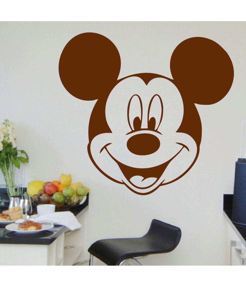     			Decor Villa Funny Mickey Mouse PVC Wall Stickers