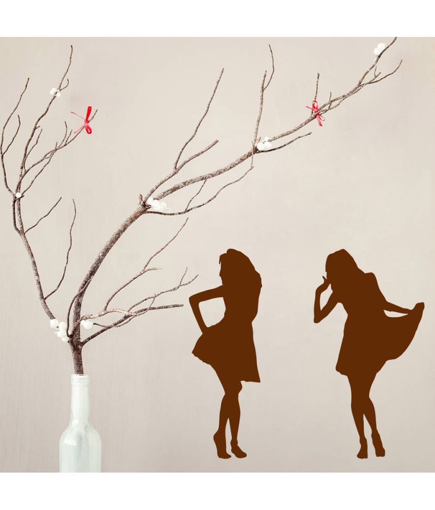     			Decor Villa Sexy Look PVC Wall Stickers