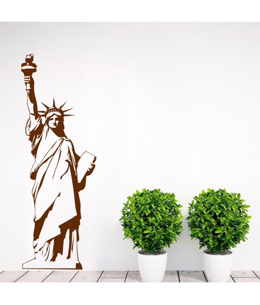     			Decor Villa Statue Of Liberty PVC Wall Stickers