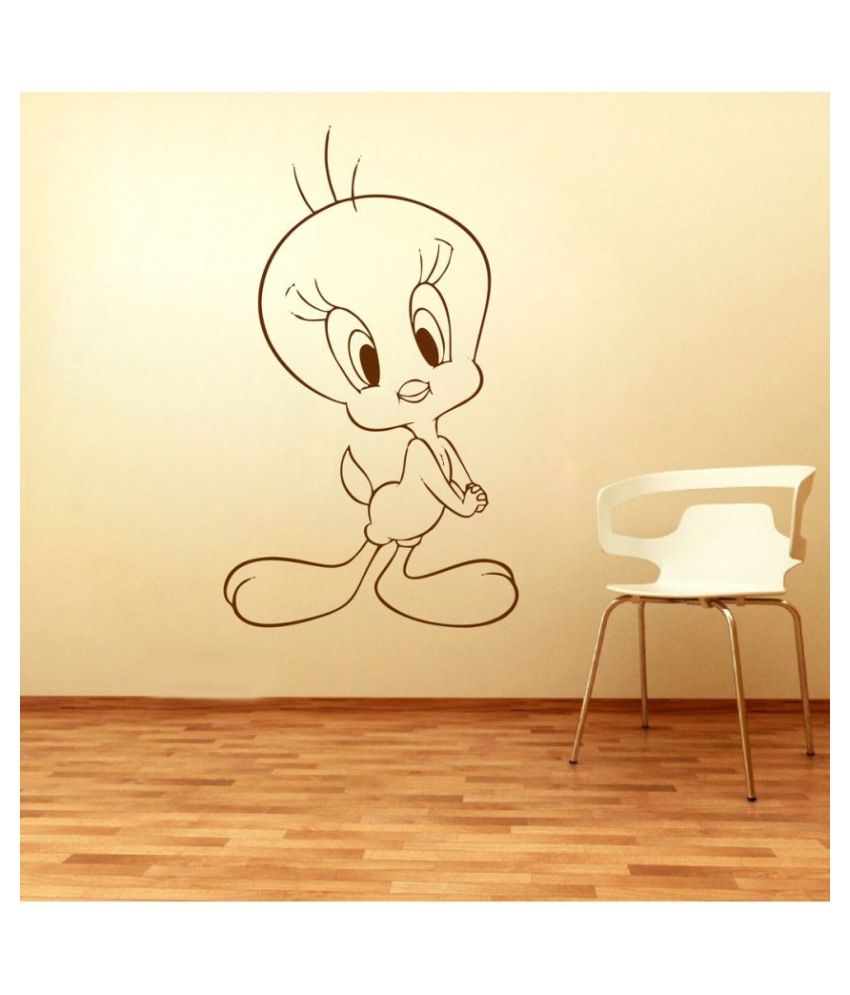     			Decor Villa Little Bird PVC Wall Stickers