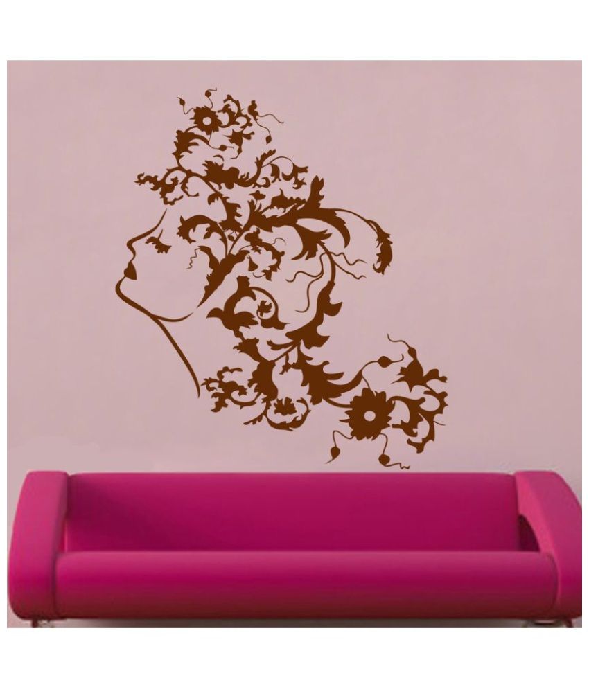     			Decor Villa Nature Girl PVC Wall Stickers